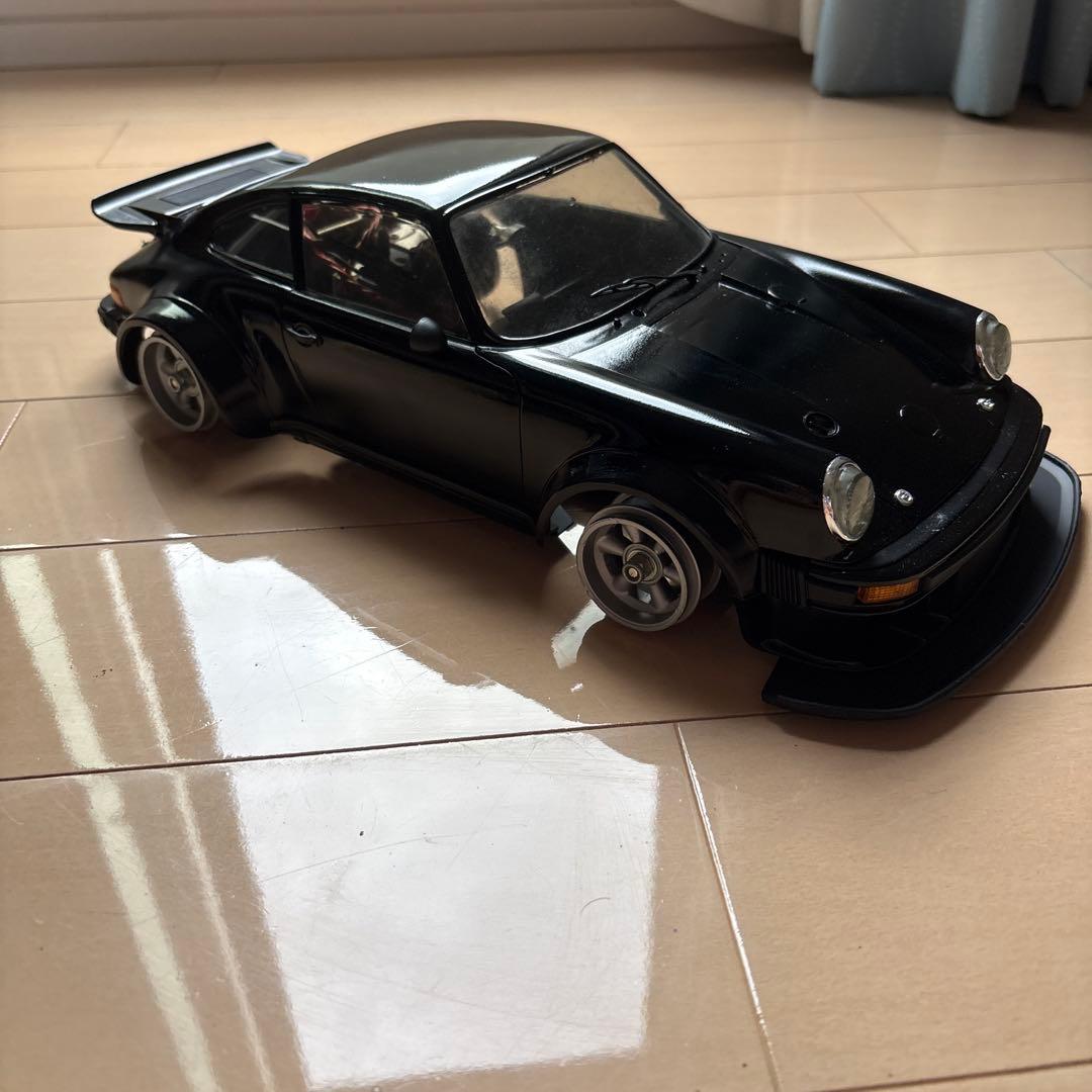 タミヤラジコン　ブラック　ポルシェ934 注意本物では、ありません。ビンテージ