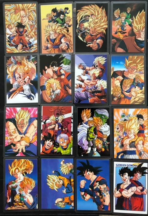 ドラゴンボール　ラミネートカード　まとめ売り　劇場版