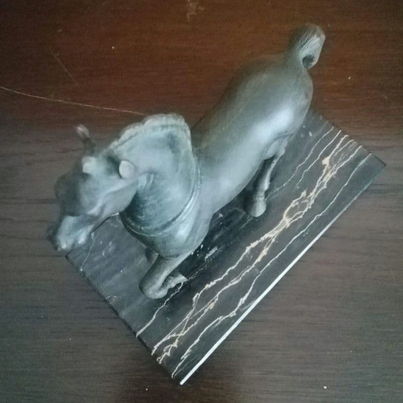 逸品　ヴァレーゼ工房　ブロンズ馬像　鋳造　Valese　イタリア　サンマルコ