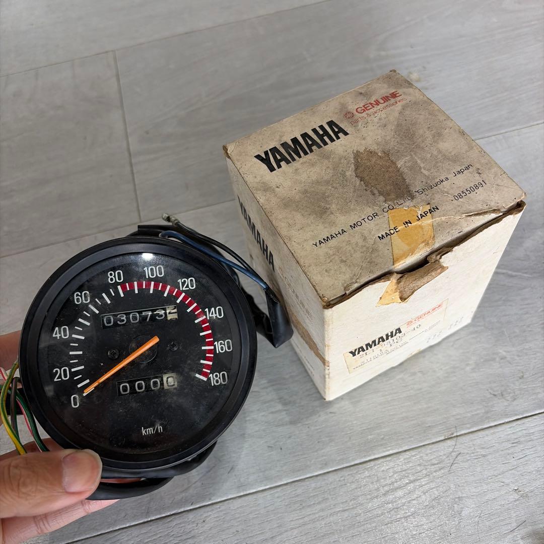 YAMAHA バイク メーター 元箱付き