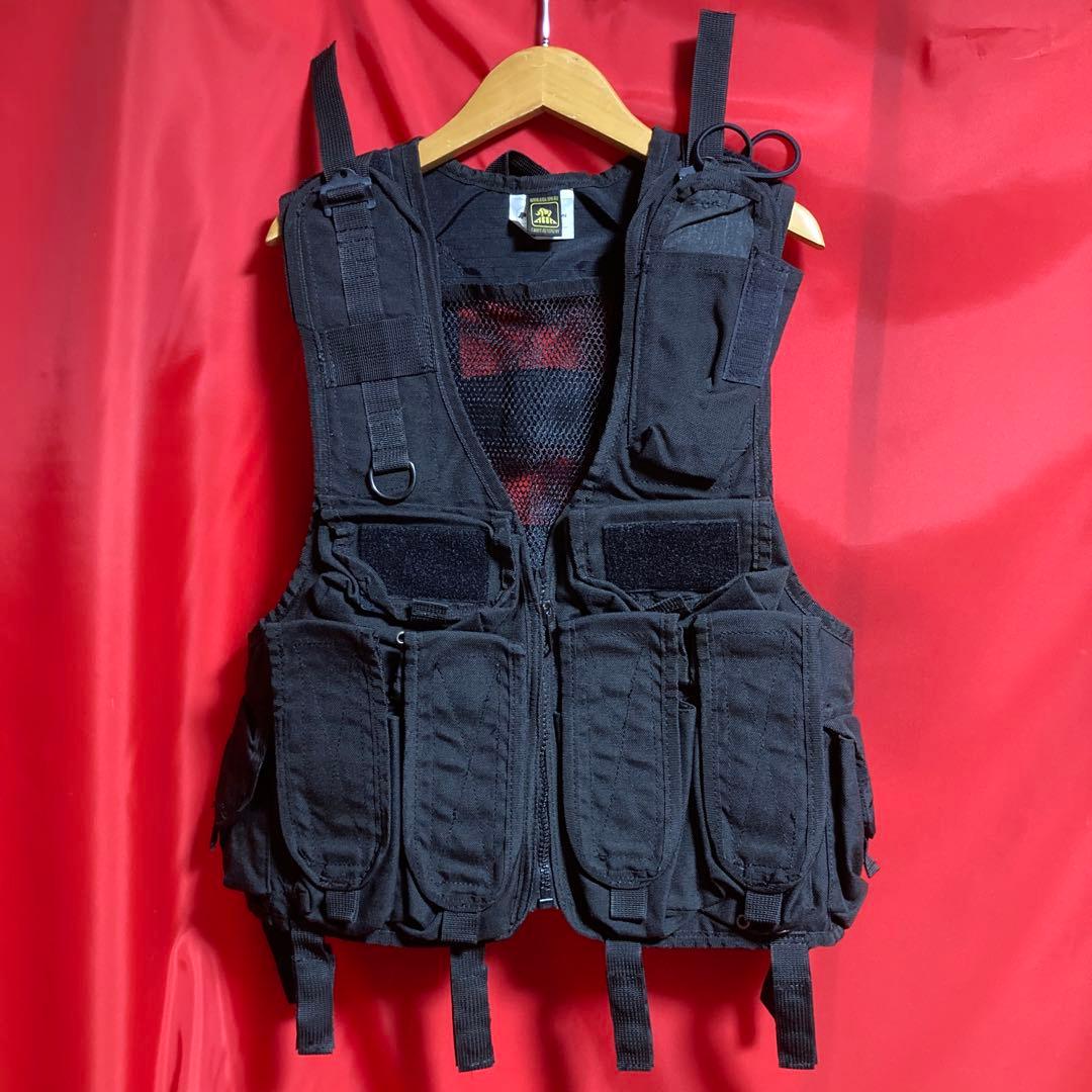 ANA ロシア内務省 GOROD-2タクティカルベスト 黒 AK用 実物中古美品