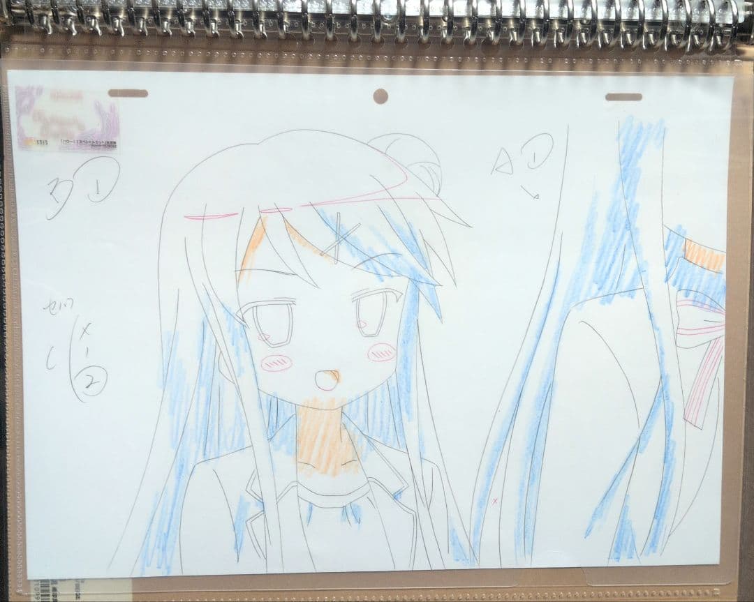 きんいろモザイク　生原画