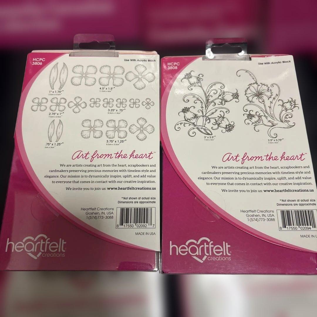 HC-10 Heartfelt Creations カメリアカーネーション