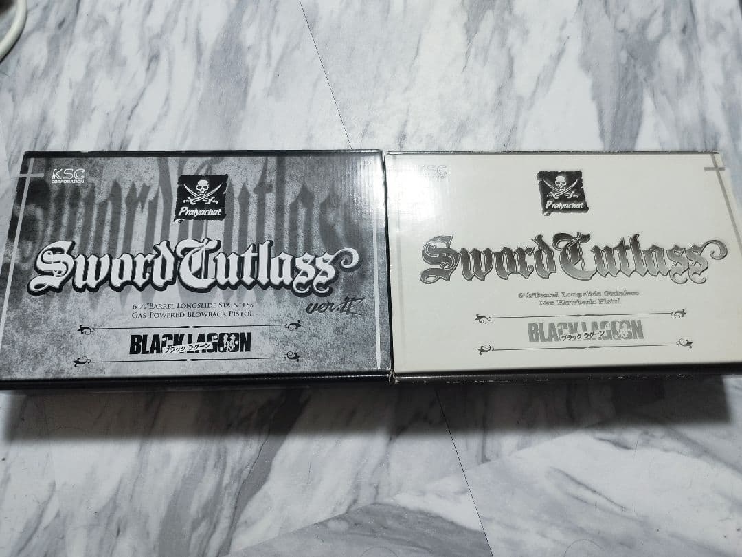 KSCソードカトラス新旧版 2丁セット