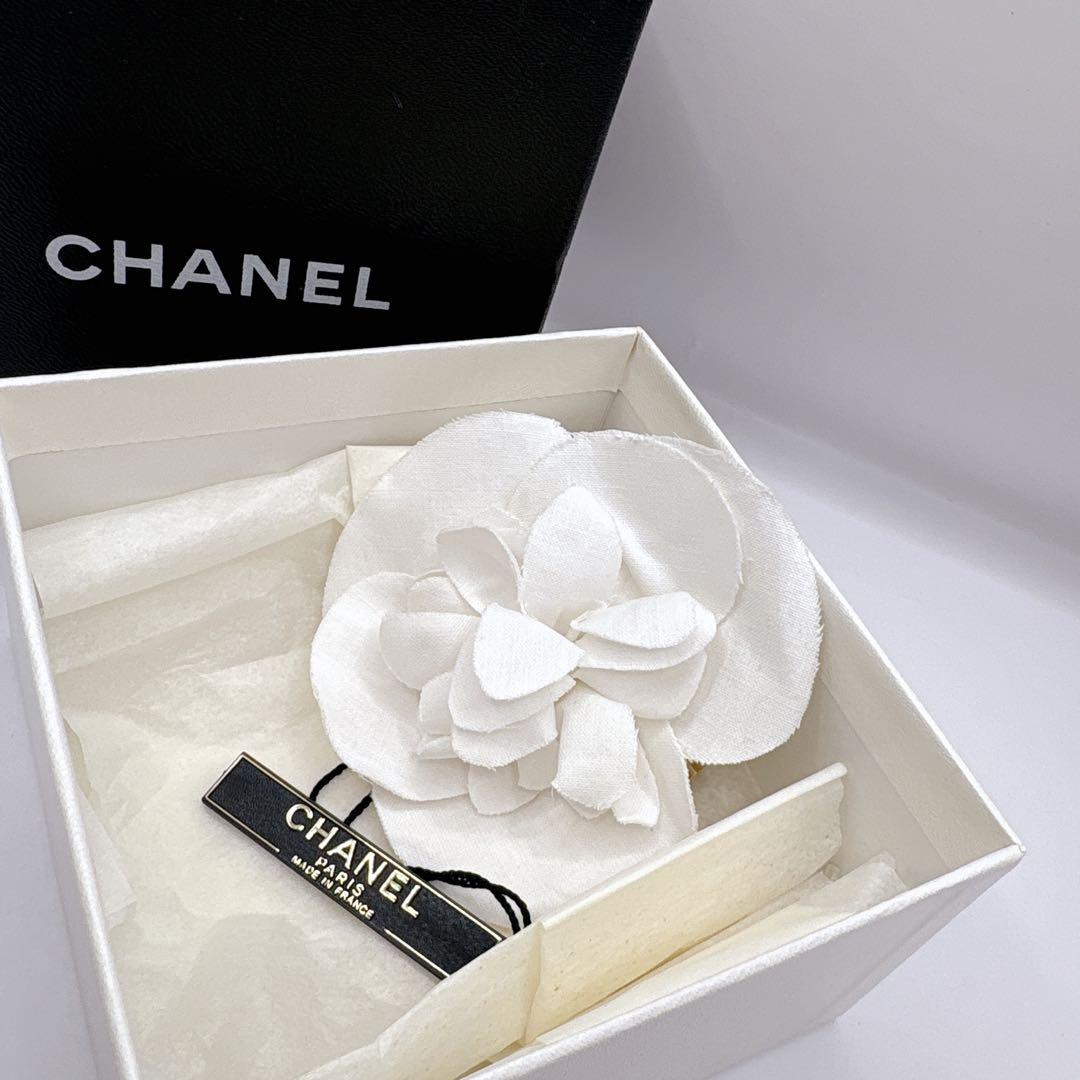CHANEL カメリア コサージュ ブローチ フランス製