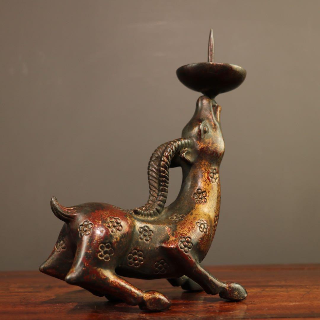 古美術品　燭台