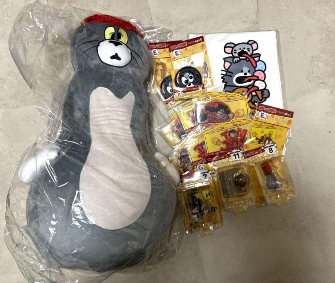 【新品未開封】Happyくじ『TOM and JERRY FUNNY ART!』