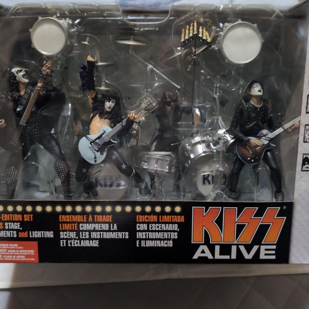 KISS ALIVE フィギュアセット　マクファーレントイズ