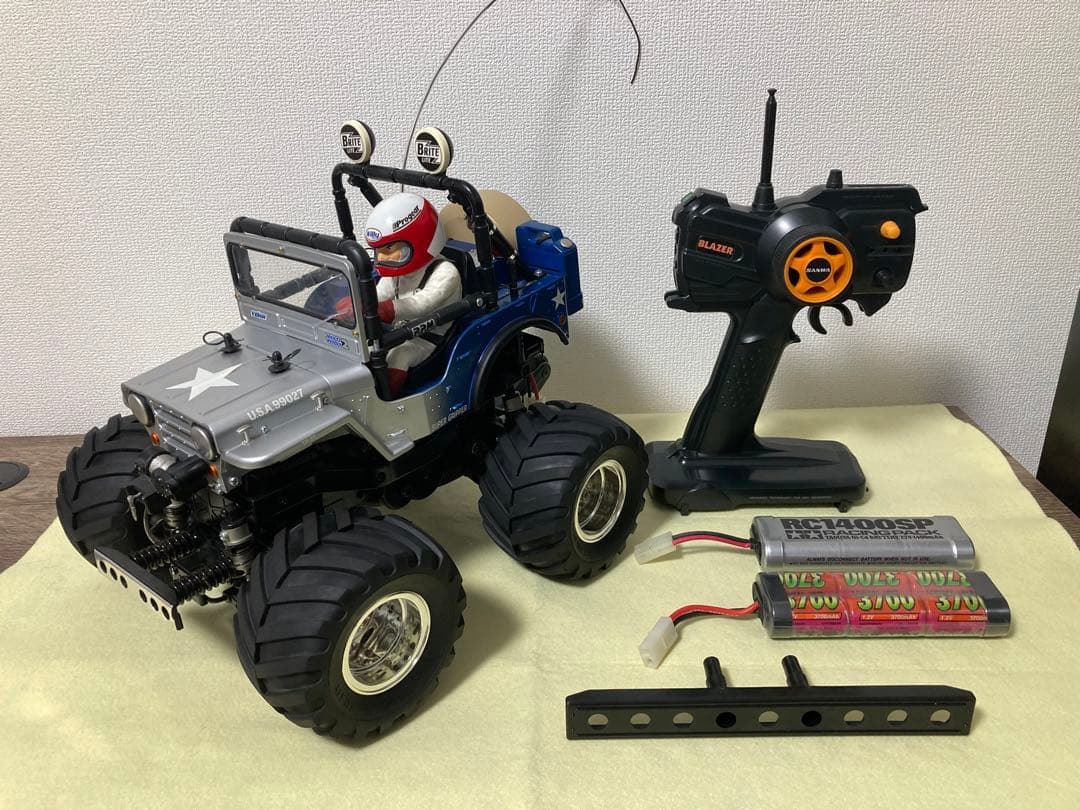 タミヤ　1/10 RCカー　ワイルドウィリー2 フルセット(充電器無し)