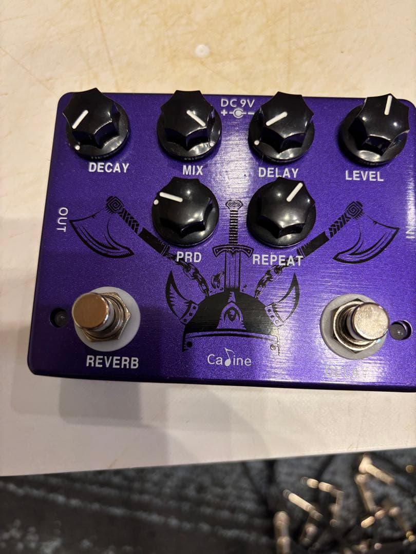 Caline ラグナロック　デジタルリバーブとアナログディレー　(2つ機能)