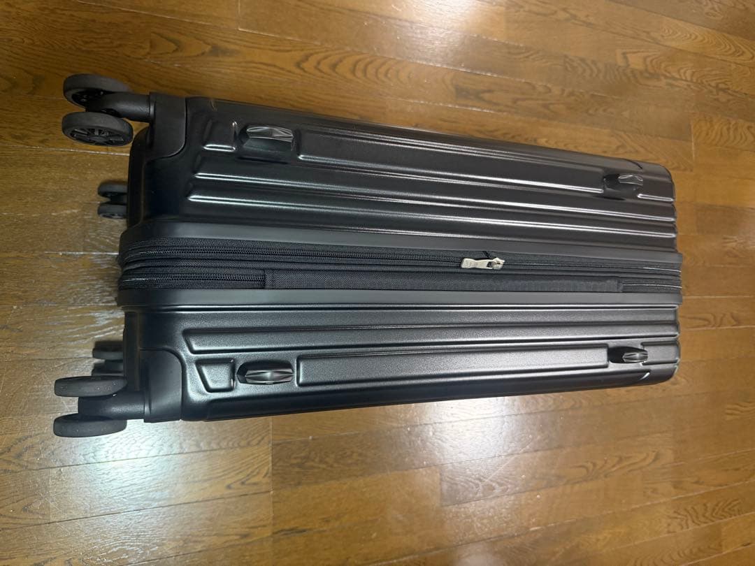 ブラックキャリーカート 4輪キャスター ALI-6060-24W