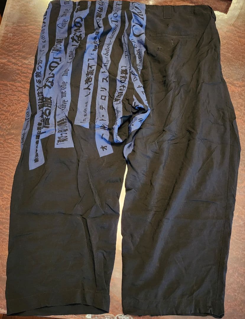 yohjiyamamoto 18ss 着る服ないのレーヨンパンツ