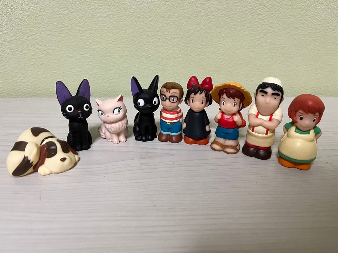 ジブリ　魔女の宅急便　指人形　9体