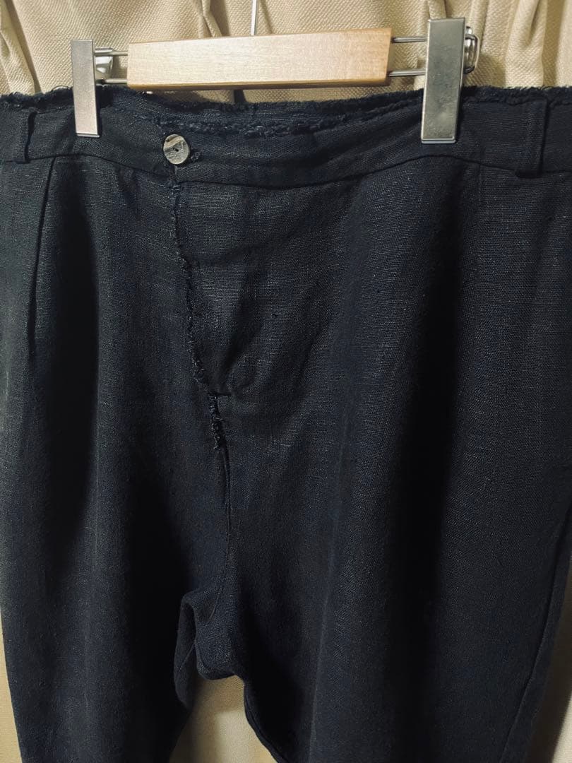 パンツ ATELIER AURA ARI ORGANIC LINEN TROUSERS