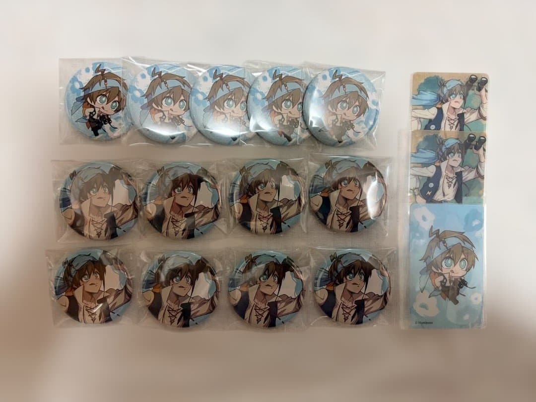 【モノパス】Akira 缶バッジ クリアカード