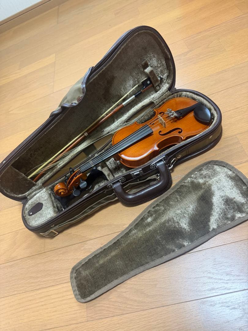 シ*房様 バイオリン本体 ケース付き　suzuki 1/10