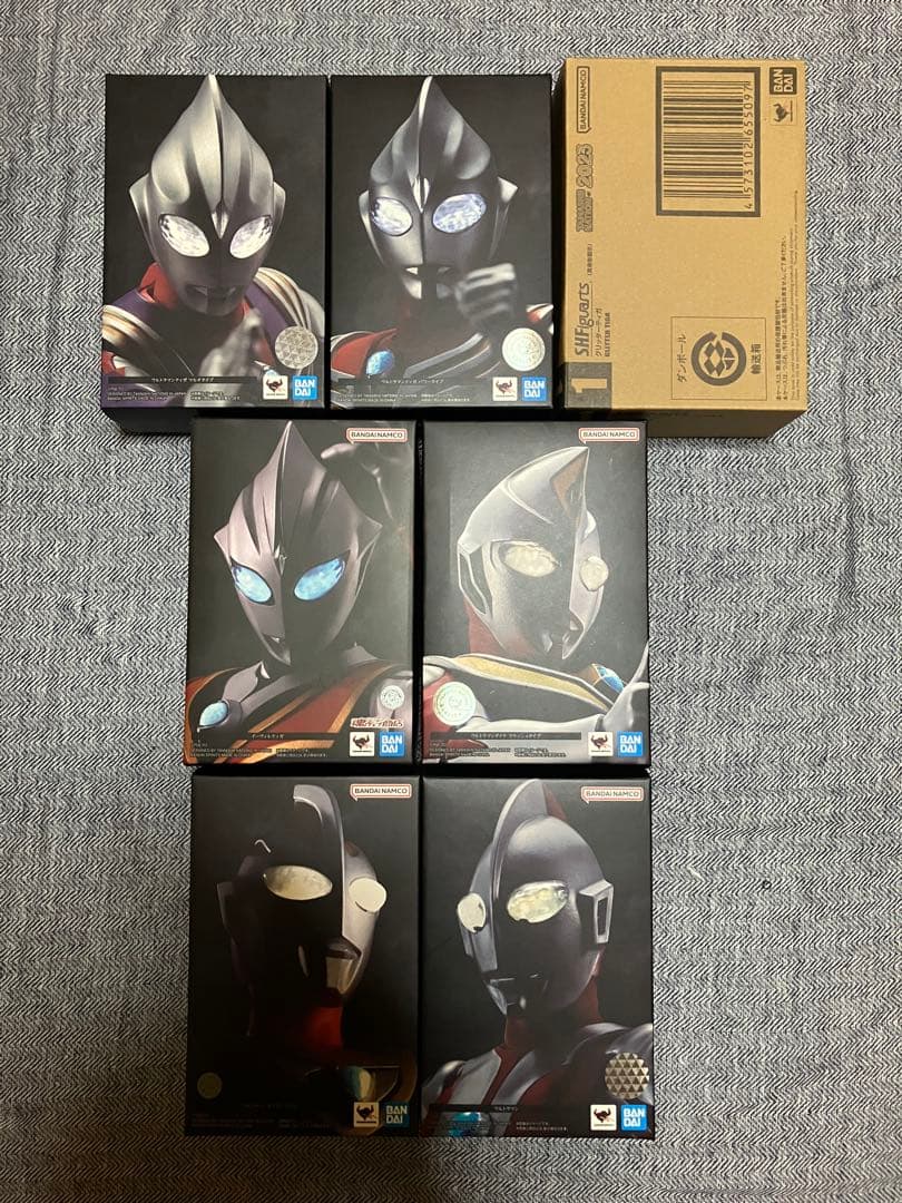 フィギュアーツ　真骨彫製法　ウルトラマンシリーズセット