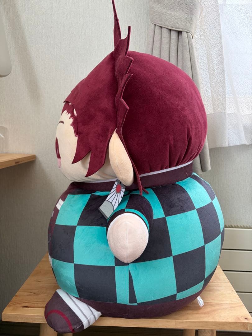 鮭大根 鬼滅の刃 ぬいぐるみ もっとおっきいまめめいと　竈門炭治郎