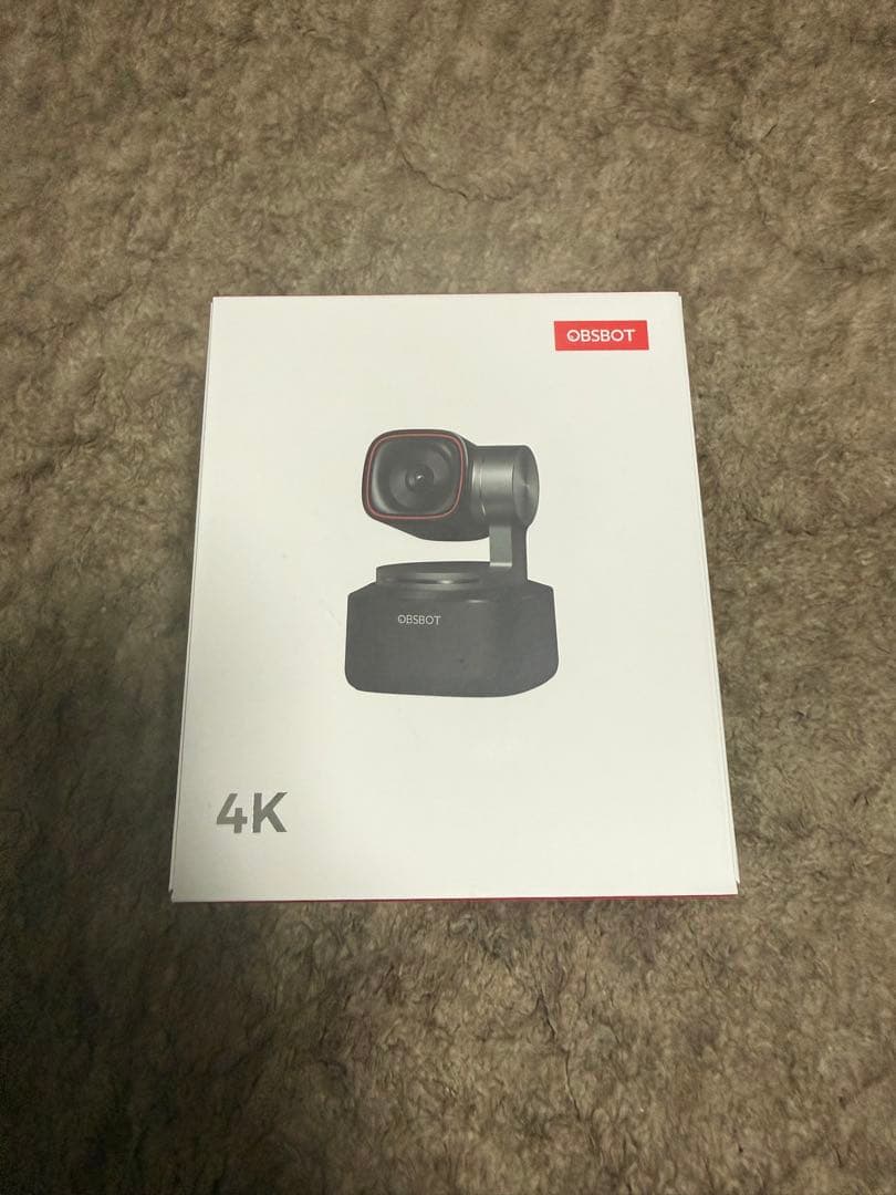 【ほぼ新品】OBSBOT Tiny2 4K Webカメラ キャリングケース付き