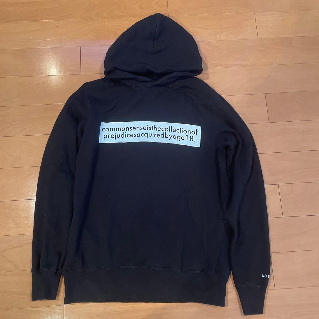 sacai パーカー