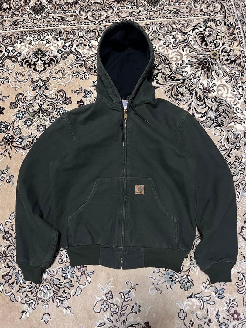 カーハートアクティブジャケット モスグリーン