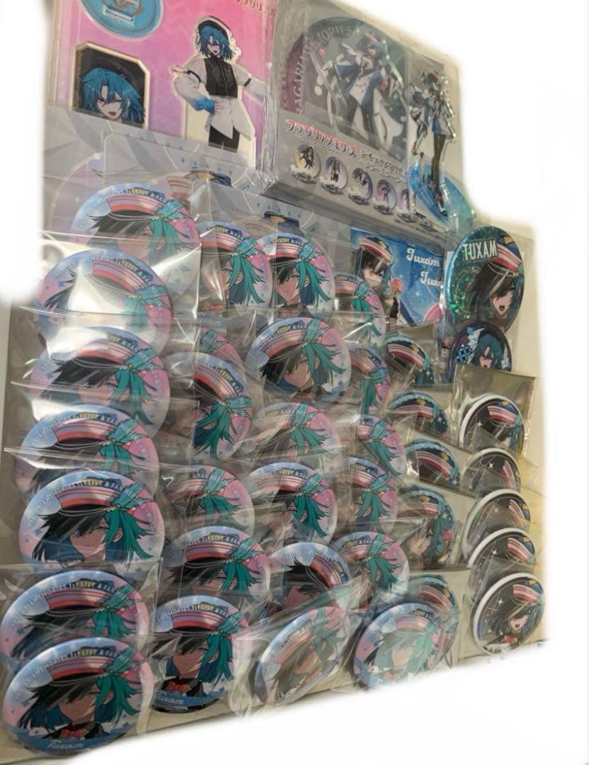 フラメモ タッサム 缶バッジ アクスタ フラガリアメモリーズ