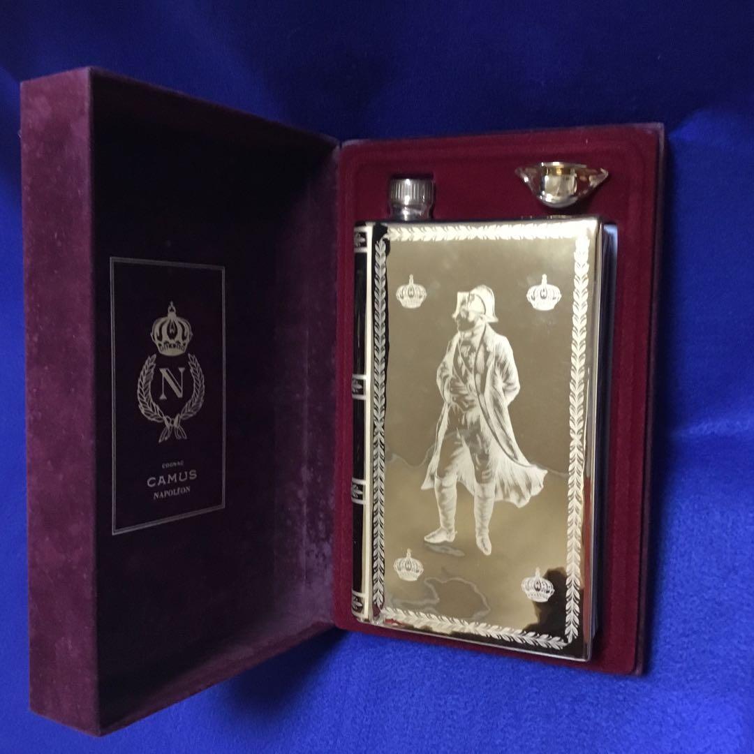 【未開栓】コニャック　カミュ　ブック　ナポレオン　ゴールド