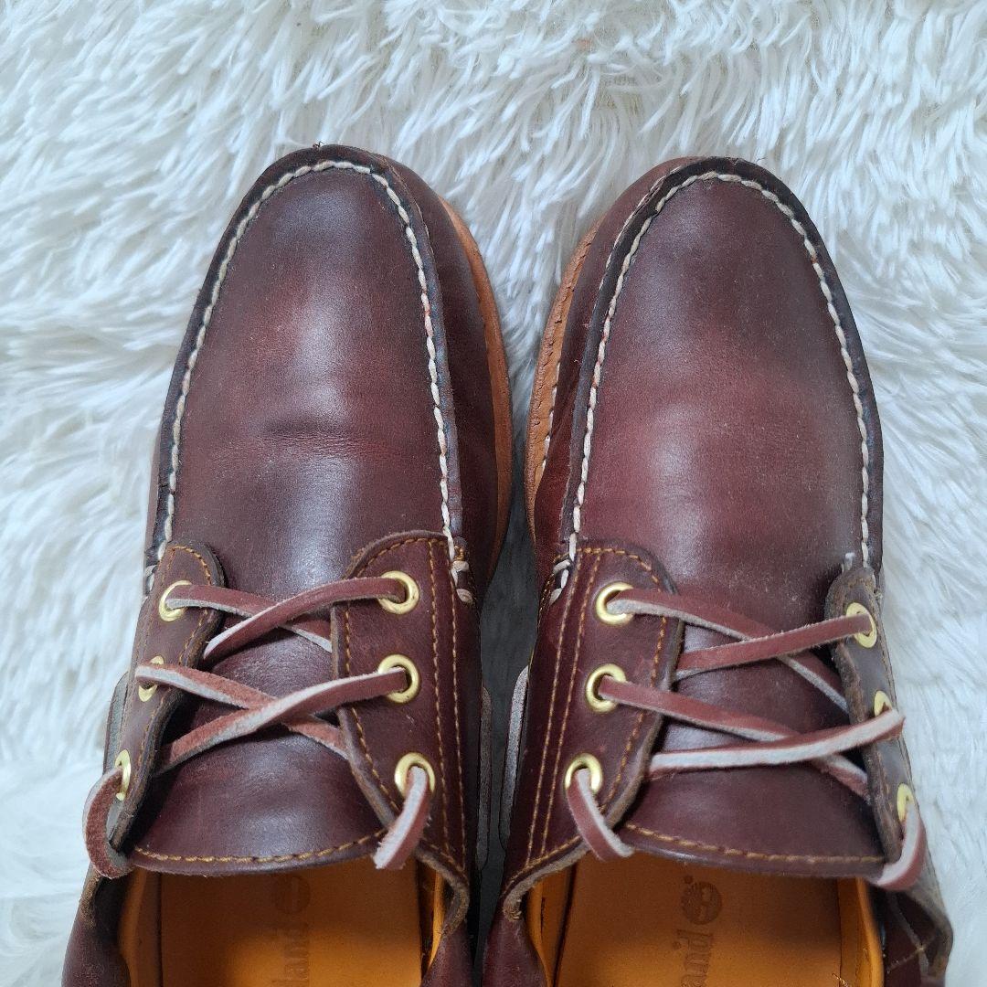 【状態良好】Timberland 3Eye Classic Lug 50009