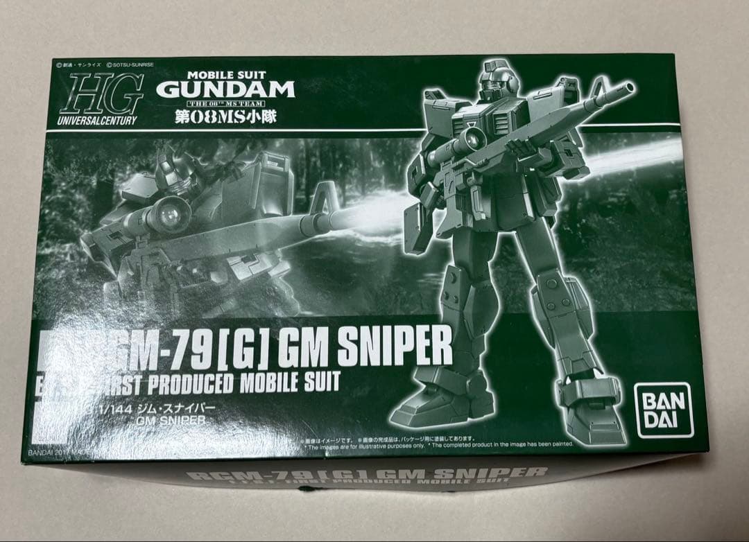 HGUC 1/144 ジム・スナイパー　第08MS小隊