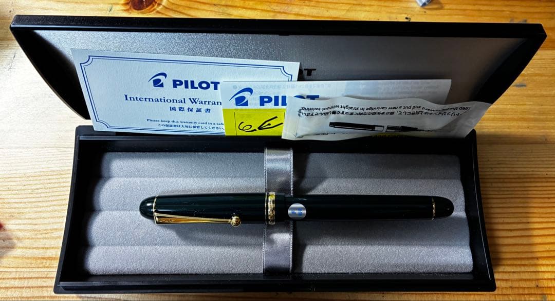 PILOT 万年筆 カスタム74グリーン F