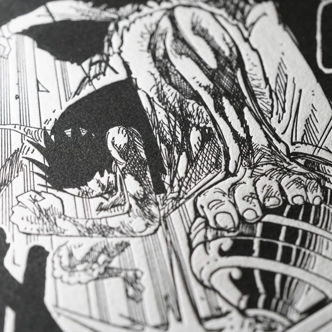 ONE PIECE マンガアート(NFT) ルフィvsクロコダイル