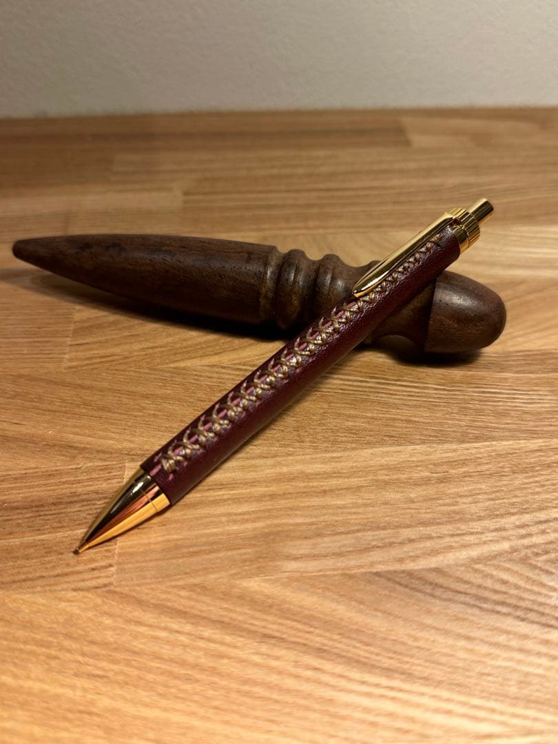 革軸シャーペン ブッテーロ加藤金属 KATO202