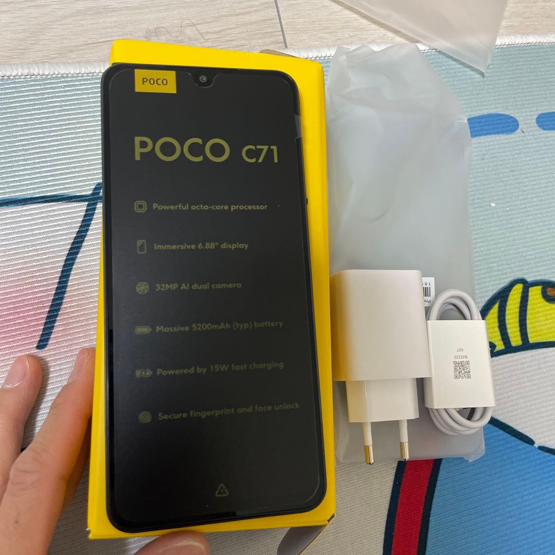 スマートフォン本体 POCO C71 3/64gb
