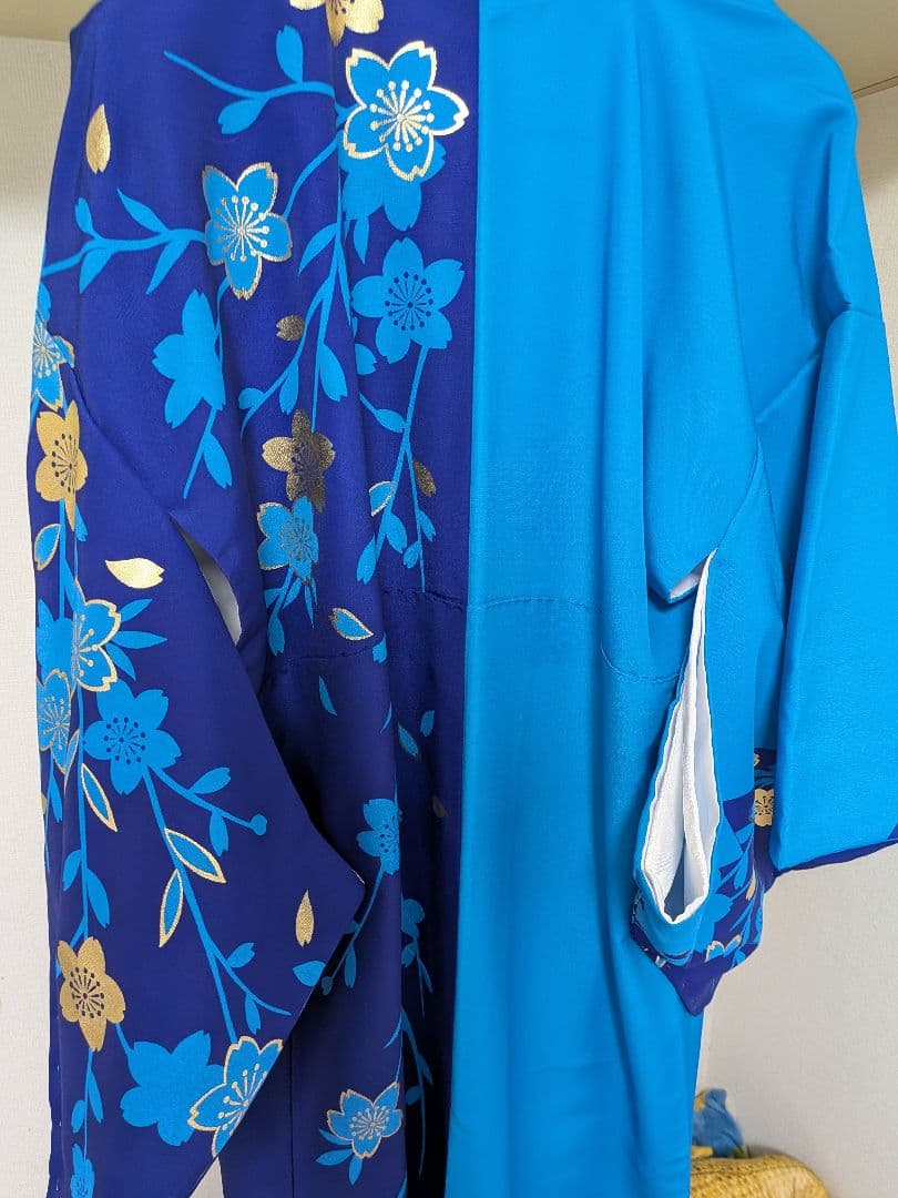 海外コレクター向け女性用優美ＪＡＰＡＮ着物＆日本和傘ペア２点セットコレクション