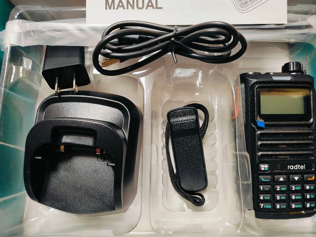 DMR/FM無線機☆Radtel RT-4D JU 430MHz☆広帯域受信