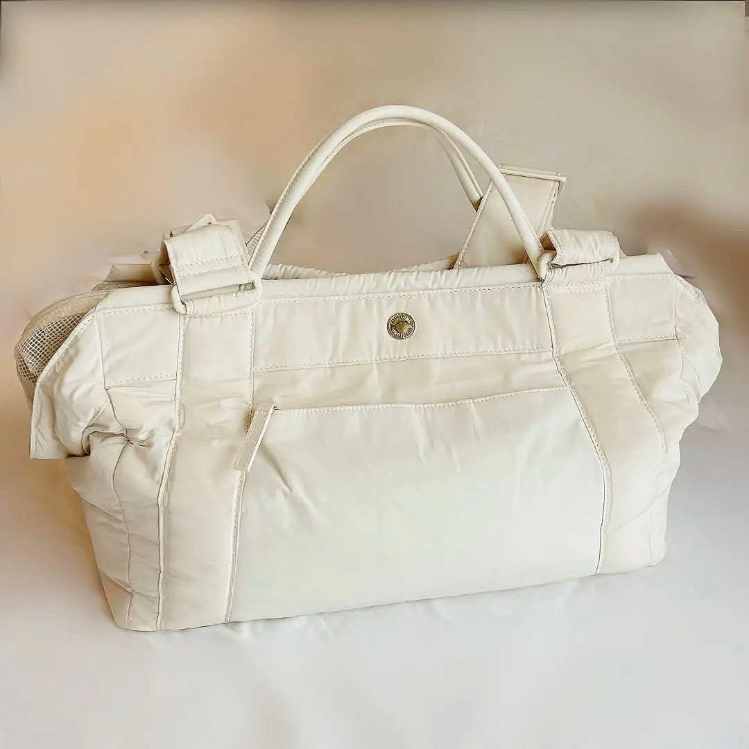 【美品】MILLIONG コットンキャンディバッグ バニラクリーム M