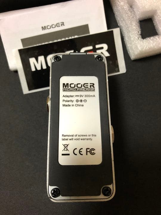 Mooer Micro Preamp 010 プリアンプ　エフェクター