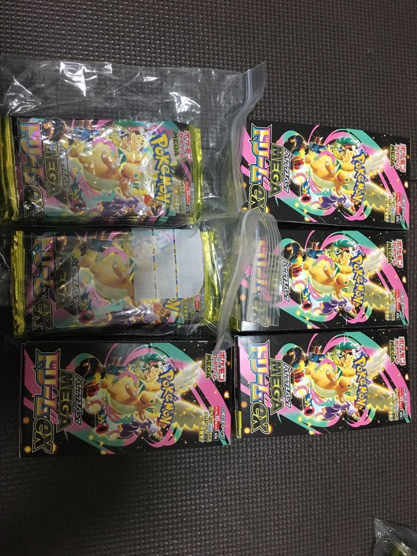 ポケモンカードゲーム MEGAドリームEX 6box