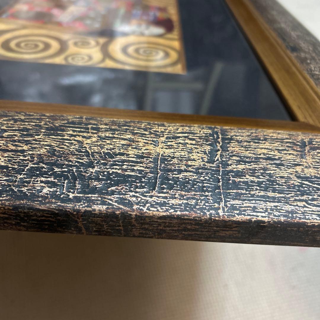 クリムト アート作品 複製 金色フレーム付き