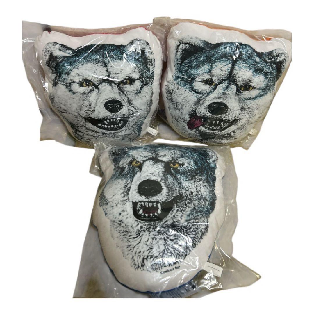 マンウィズ　一番くじ　フェイスクッション　セット　おまけ付き