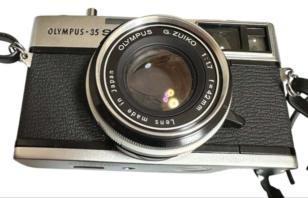 極美品Olympus 35 SP フィルムカメラ　レザーケース付