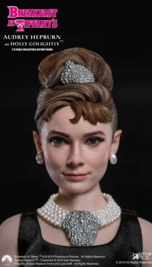 新品　1/6　オードリー・ヘプバーン　アクションフィギュア　ティファニーで朝食を