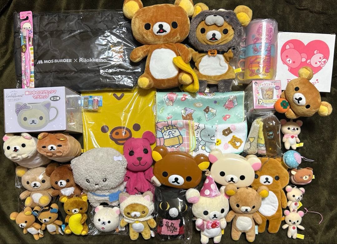 リラックマ　ぬいぐるみ　平成レトロ　まとめ売り　38点セット