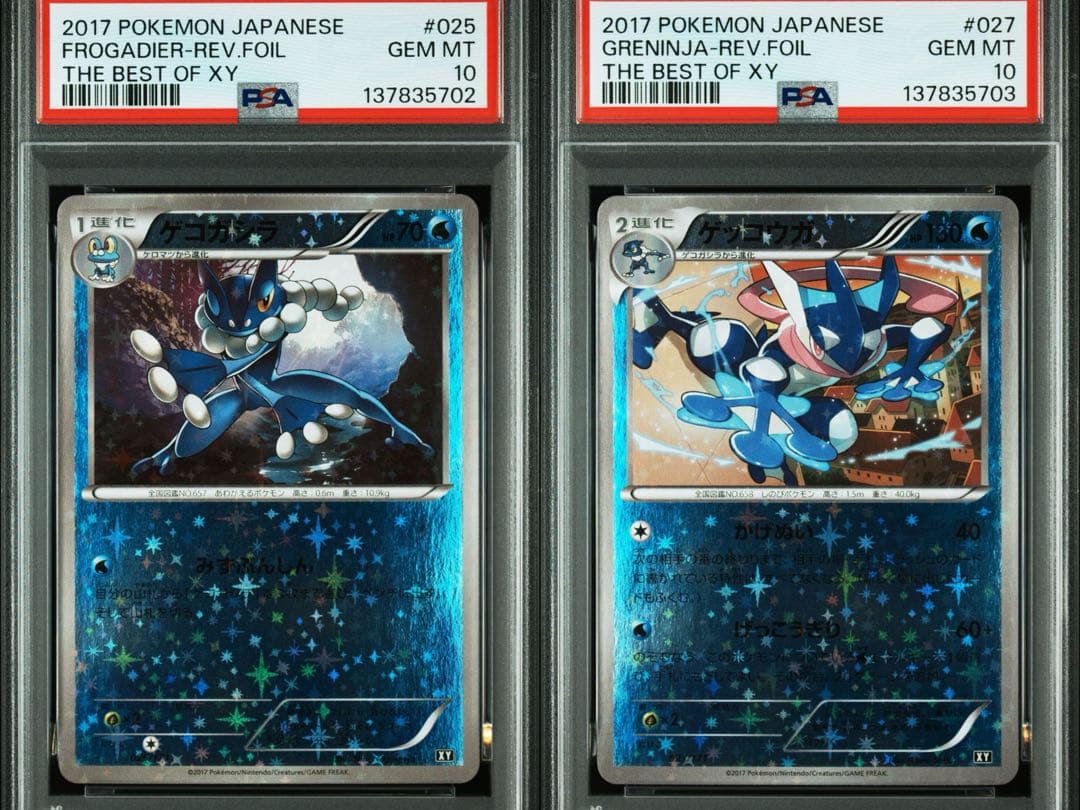 ゲッコウガex SAR BGS10 ゴールドラベル