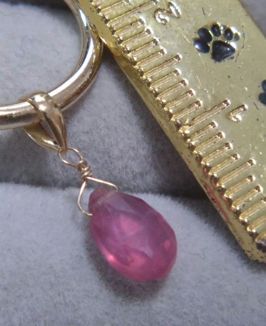 pekorin様おまとめ【k18ネックレストップ】ルビー　など4点