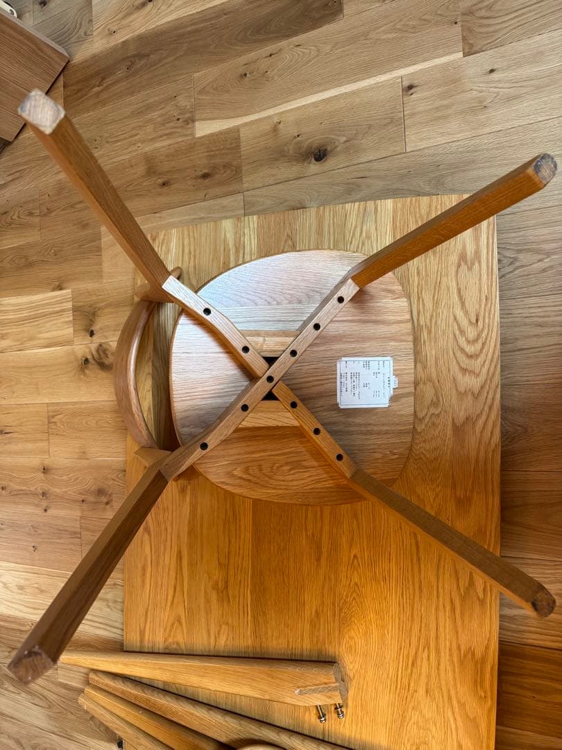 Re:CENO リセノ　ダニイニングテーブル　 セット 引き取り限定