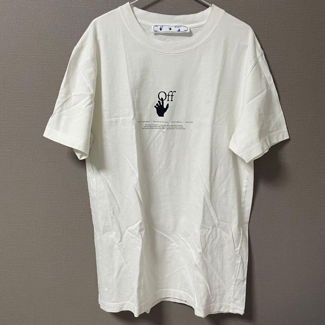 Off-White Tシャツ ホワイト　ストリートアート