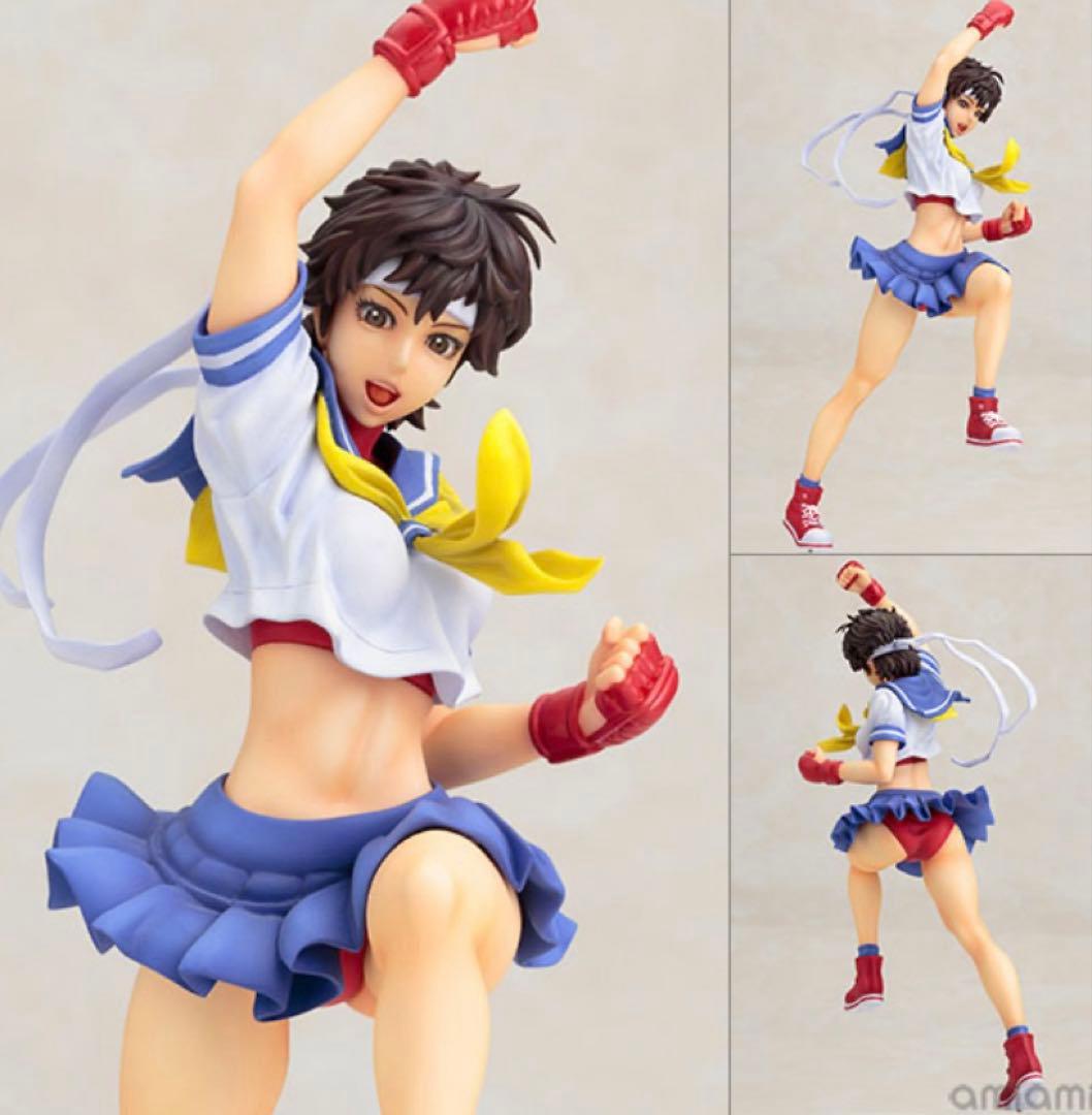 コトブキヤ STREET FIGHTER美少女 さくら 1/7 フィギュア