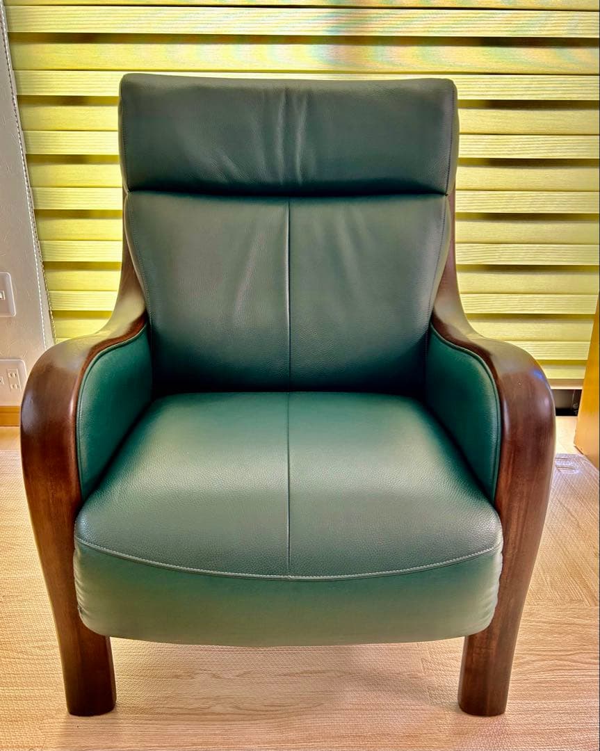 美品!!カリモク　1人用ソファ