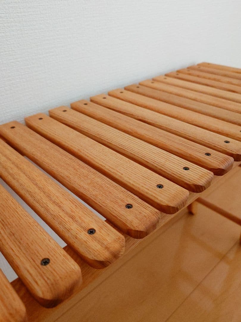 キャンプマニアプロダクツ　テーブル　キャンプ　アウトドア　折りたたみ　木製